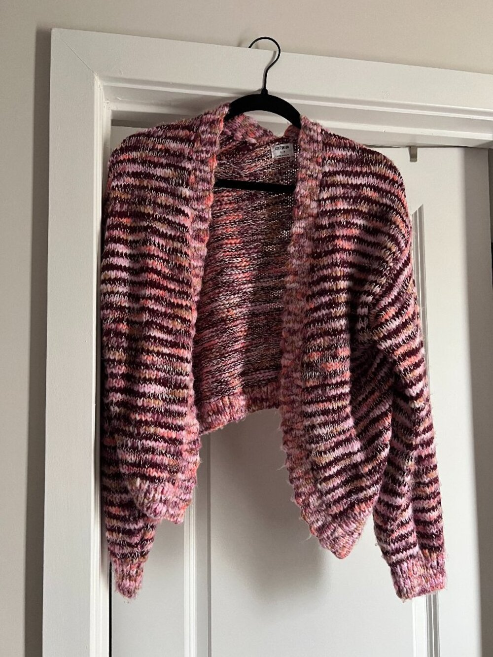 Cotton On Chunky Knit Open Cardigan Sweater Size Small